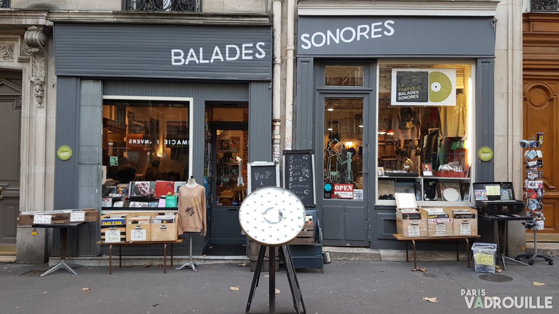 balades sonores disquaire paris